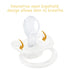 Set 3-Pack LittleForBig Bigshield Generation-II Adult Sized Printed Pacifier Baby Parade Pattern