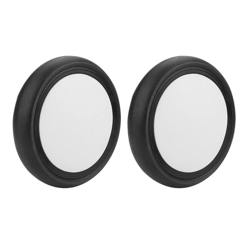 Wheels for Baby Strollers, Rubber Wheel Accessories for Kids Carriage (A Pair of Front Wheels)