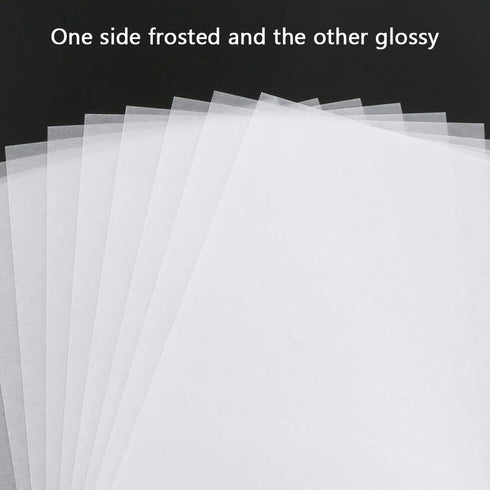 Auihiay 50 pcs Mini Shrink Plastic Sheets - Heat Shrinky Sheet for Kids, DIY Shrinking Art Crafts, 6 x 4 inch / 15 x 10