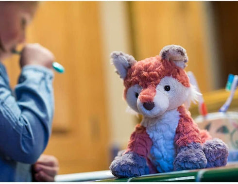 8-Inches, Mary Meyer Putty Stuffed Animal Soft Toy, Coral Fox