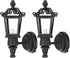 TOYANDONA 2pcs Dollhouse LED Wall Sconces 1: 12 Scale Wall Lamp Simulation