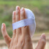 Green Plastic Portable Baby Skin Care After-Bath Powder Puff Case, Talcum Powder Container with Sifter