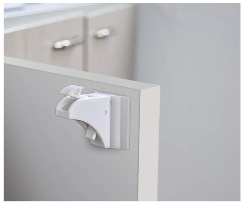 Norjews Locks(20 3 Child Safety Magnetic Cabinet Locks + Keys), Baby Proof, No Tools Or Screws Needed