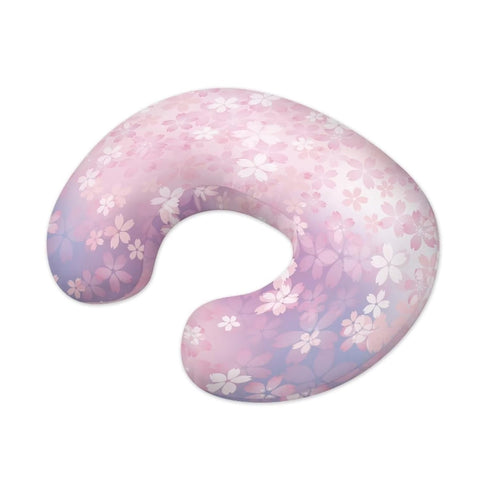 Hechitok Cozy Cherry Blossom Nursing Pillow Covers for Breastfeeding Pillow, Nursing Slipcover Breastfeeding Pillow