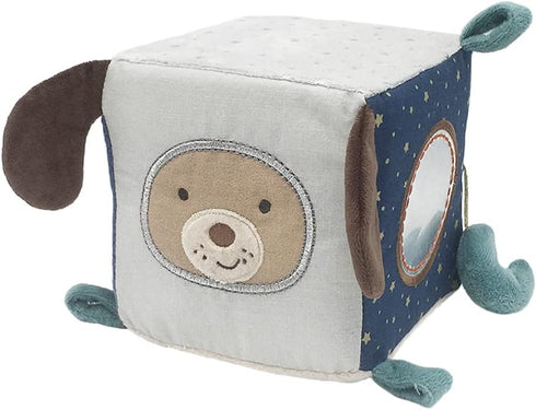 MON AMI Astro Dog Activity Cube for Toddlers, Montessori Sensory Interactive Learning Toys for 6+ Months