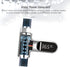 Lithx 360 0~100 Shower Thermometer, LED Digital Display Bath Water Thermometer Celsius Rotating Screen Baby Fahrenheit