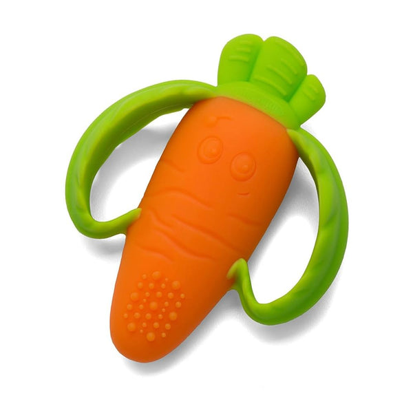 Gerrit Carrot Glue Tooth Grinder Silicone Soft Tooth Fixer Children's Toys Anti-Eating Hand