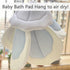 TOFOAN 31" Baby Bath Pad for Infant Bathtub Sink Flower Mat Tub Little Lotus - Petal Soft Supports Lounger Newborn