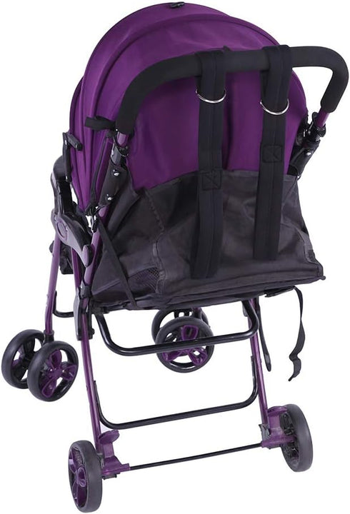 Baby Stroller Safety Wrist Strap | Anti-Lost Wrist Leash for Stroller, Wheelchair | Cushioned Clips for Baby Stroller