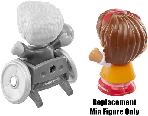 Little-People Josh and Mia Play Basketball Playset Replacement Part - FGX51 ~ Little Girl Mia Figure