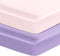 Entisn Satin Crib Sheets 2 Pack, 28 x 52 x 8 Inch