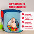 Kiddey Tunnel and Ball Pit Play Tent, 3pc Pop Up Toddler Gym Tunnels with Tents for Kids, Indoor Outdoor Gift