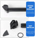 Totority Adjustable Periscope Outside Toys, Plastic Mirror for Physics Optics Experiment, Detachable Black Turnicate Kit