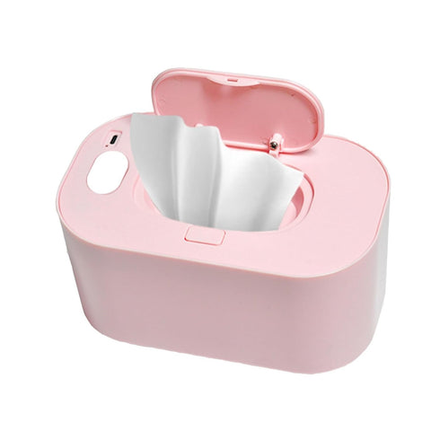 lyrlody 80pcs 45 Baby Wipe Warmer, Large Capacity USB Powered Digital Display Adjustable Temperature Heating