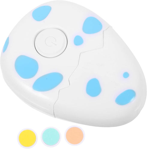 Electric Nail Trimmer with Cartoon Design Safe Nail Polisher Includes Grinding Heads
