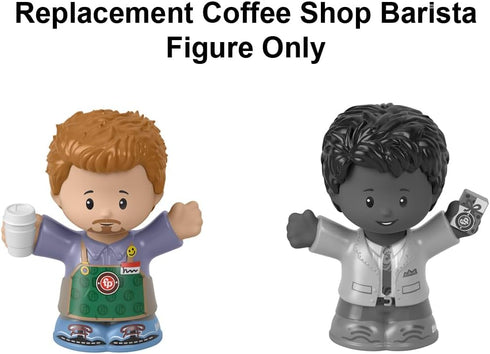 Replacement Part for Fisher-Price Little People Barista Playset - HBW63, Replacement Barista Figure