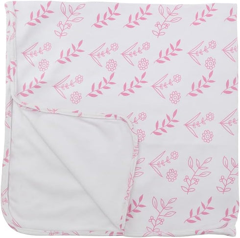 Generic Green Valley 31.5x31.5 inch Organic Cotton Receiving Swaddle Blanket Soft Breathable Stretchy