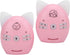 Home Safety Baby Monitor Walkie-Talkie Pair - Night Light Sound Monitor for Family Communication 100-240V