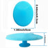 HUAYINGMEI Comb3pcs Baby Bath Brush, Baby Cradle Cap Brush, Silicone Massage Brush, Baby Comb, Children's (Blue)