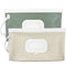 eoscasely Wipe Dispenser,2-Pack Portable Refillable Wipe Container,Reusable Travel Baby Wipes Dispenser, Waterproof and