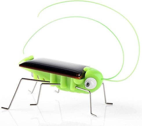 6pcs Lifelike Grasshopper Solar Powered Insect Toys - Moving Solar Toys for Boys Girls Educational Science