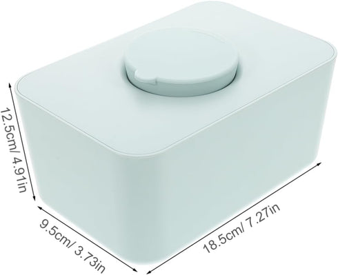 Refillable Wipe Container with Sealed Lid for Home & Car - Multiple Colors Available
