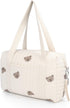 SUNGOOYUE Baby Stroller Storage Bag, Large Capacity Hanging Organizer with Zipper Pockets