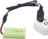 3.7V 1600mAh Li-ion Battery with SM-2P Plug and USB Charging Cable, Suitable for 9962 8837 RC Toy Car