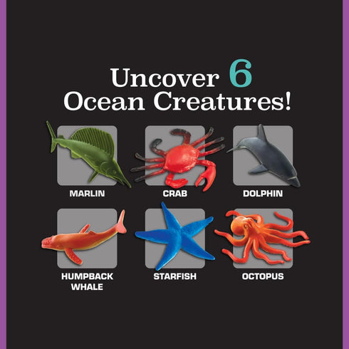 30 ArtSkills Epic Lab Dig Kit, Ocean Discovery STEM Treasure Hunting Science Kit Arts & Crafts Activity, Assorted