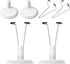 TOYANDONA 4 Pcs Action Figure Stand, Doll Stands Display Holder, Adjustable Doll Bracket Support for 6-8 Inches Dolls, Creative Bear Stand for Home Shop
