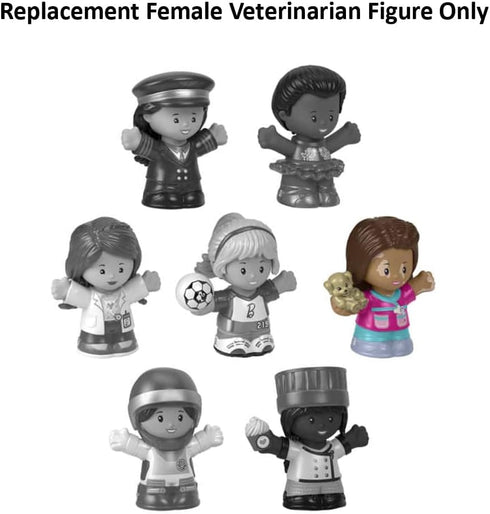 Replacement Part for Fisher-Price Little People Playset - Female Veterinarian Figure Inspired by Barbie