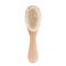 Shinycome Wooden Baby Safety Comb Woolen H Brush Care Kids Massage Baby Kit