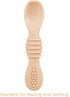 PandaEar 7 Pack Baby Led Weaning Spoons, Silicone Self Feeding Utensils for Toddlers