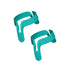 Nanobebe Flexy Bottle Handles, Easy-Grip Ergonomic Handles, Transitional Sippy Cup Handles 2-Pack,