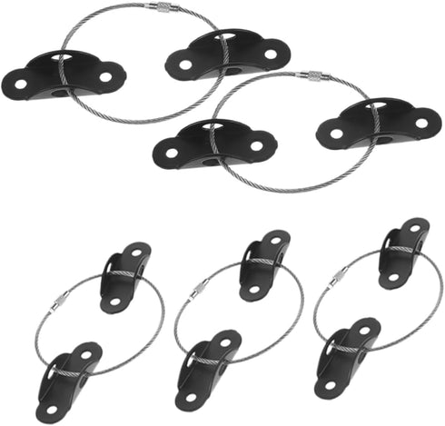 LIFKOME 5sets Furniture Wall Anchors and Straps for Proofing Tip Kit for Bookcases