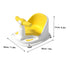 Yardwe Bath Seat for Newborns and Boy Girl Comfortable Support Featuring Firm Hold Non-Slip Bathtub Chair for Safe