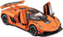 Toy Cars Model Koenigsegg Jesko, 1/24 Orange Alloy Die-cast Vehicle with Sound and Light