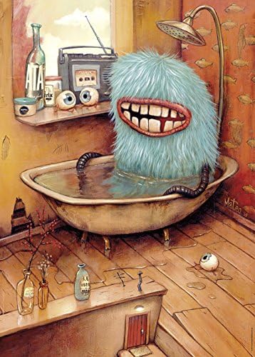 Heye 1000-Piece Bathtub Puzzles