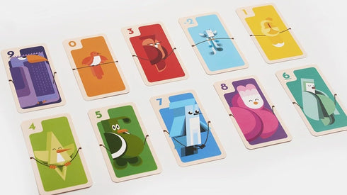 Papageno Card Game - Charming Bird Collection, Tactical Fun Strategy Game for Kids & Adults