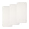 Pleasant Boulevard Portable Waterproof Baby Changing Pad Liner, Washable Reusable Changing Table Cover 27x13in (White,