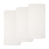 Pleasant Boulevard Portable Waterproof Baby Changing Pad Liner, Washable Reusable Changing Table Cover 27x13in (White,