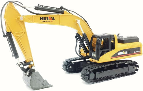 Mini Excavator Toys for Boys, Bulldozer Loader Vehicle for Kids, Sturdy Metal Construction Cars for Indoor/Outdoor Play