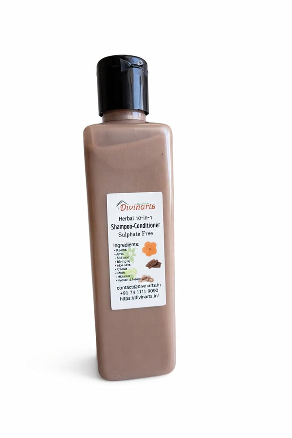 Generic Davined Herbal 10-in-1 Shampoo + Conditioner Reduces Dandruff and Itchy Scalp, with