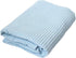 Soft & Cozy Baby Waffle Blanket, Lightweight Nursery Blankets for Boys Girls, Blue Swaddle Toddler Throw