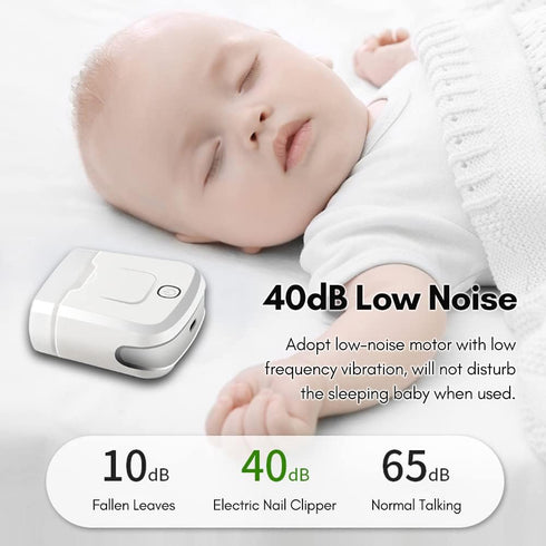 Trimmer Trimmer Electric Nail Clipper, Nail Automatic Baby Nail Clipper USB Charging Electric Nail for Babies, Kids