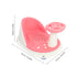 Non-Slip Bath Tub Seat with Suction Cups Comfortable Bathtub Chair for Sitting Up Quick Drainage Lightweight Foldable