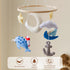 GOODMOM Baby Mobile for Crib, Astronaut Crib Nursery Mobile for Boys Girls, Handmade Baby Mobile Infant Bedroom Hanging