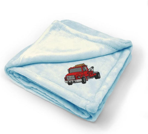 Fastasticdeals Nursery Bedding Baby Blankets for Boys & Girls Snub Nose Tow Truck