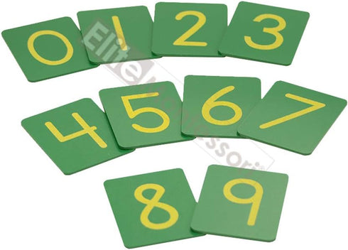 Elite Montessori Sandpaper Numbers, Regular