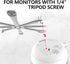 CHILLAX DXR-8 Universal Baby Monitor Holder Flexible, Adjustable Mount for Small Baby Cameras Compatible with Motorola